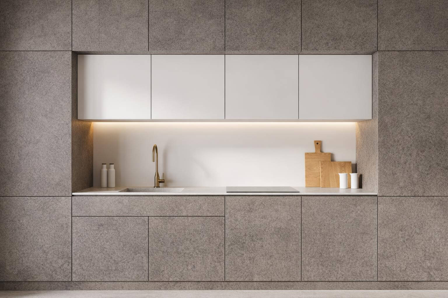 APA Elegance Concrete Grey interieur wrapfolie - Afbeelding 2